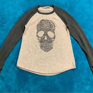 27 Miles Malibu Cashmere Skull Sweater